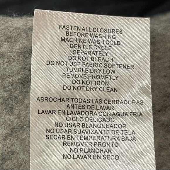 Free Country Men’s Sweater Vest Pumice Gray Fleece  Full Zip w/ Pockets - Medium - Picture 9 of 10